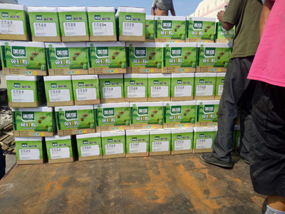 免釘膠裝車發貨